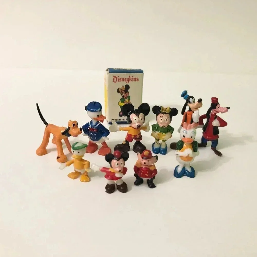 Vtg Mini Disneykins Marx Mickey Minnie Pluto Goofy Timothy Louie Donald Daisy - Picture 16 of 16